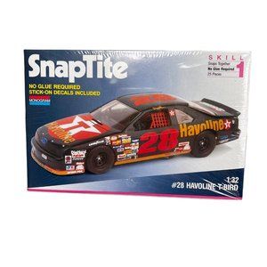 Vintage 1992 Monogram Models SnapTite Model Car Havoline T-Bird 1:32 Scale NIB